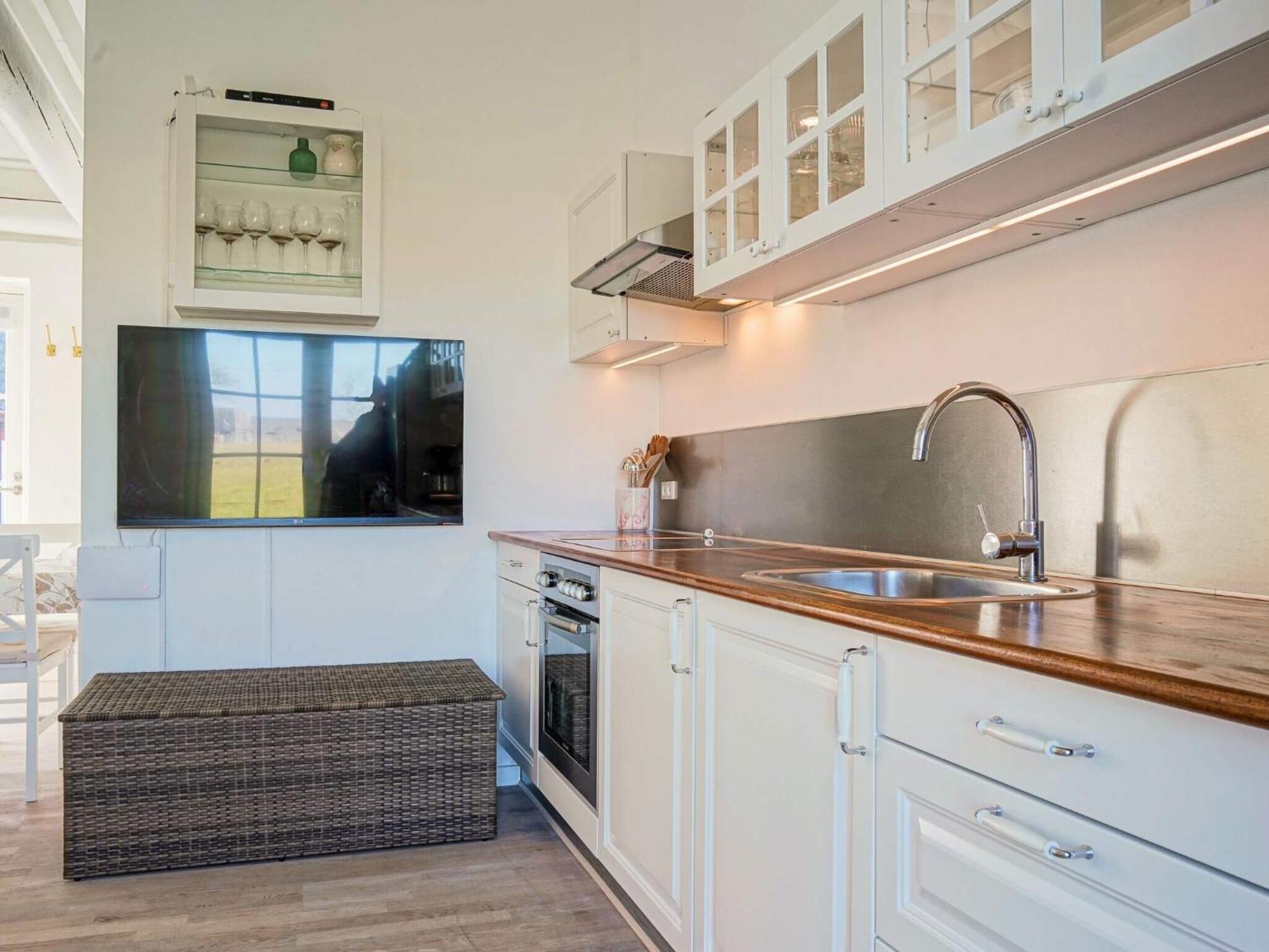 4 Person Holiday Home In AÅkirkeby 外观 照片
